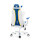 Diablo Chairs X-One 2.0 Normal Size Aqua Blue - 1192289 - zdjęcie 4